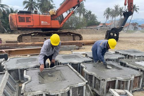 Dự án Tuyến đường ven biển nối Vạn Ninh - Ninh Hòa: Chậm tiến độ do vướng mặt bằng