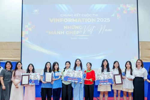 Nhóm học sinh Trường THPT Chuyên Lào Cai giành giải Nhất cuộc thi viết sách VINFORMATION 2025