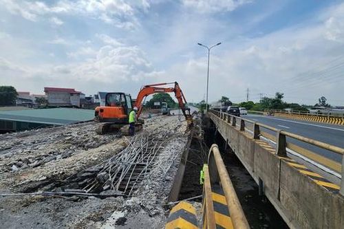 Tăng tốc sửa chữa cầu Đông Yên trên QL18, hoàn thành trước tháng 7