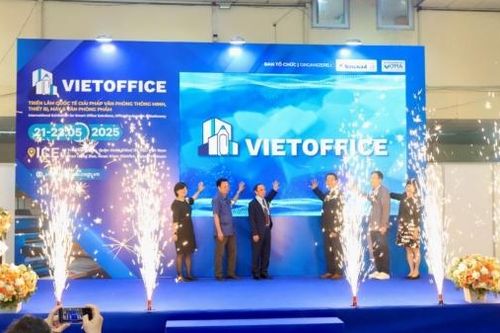 Khai mạc Triển lãm VietOffice 2025 tại Hà Nội