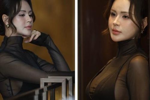 'Bạn gái' kiến trúc sư của Bùi Như Lai phim 'Cha tôi, người ở lại' gợi cảm với áo ren xuyên thấu