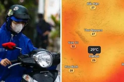 Không khí lạnh sắp về, dự báo ngày mai Hà Nội có thể giảm gần 10 độ C kèm mưa to