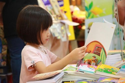 Không gian sách ở Lễ hội Thiếu nhi TP.HCM