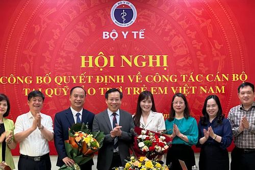Công bố quyết định về công tác cán bộ tại Quỹ Bảo trợ trẻ em Việt Nam