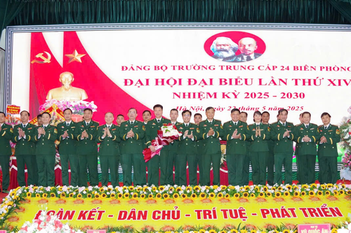 Đảng bộ Trường Trung cấp 24 Biên phòng tổ chức Đại hội đại biểu lần thứ XIV