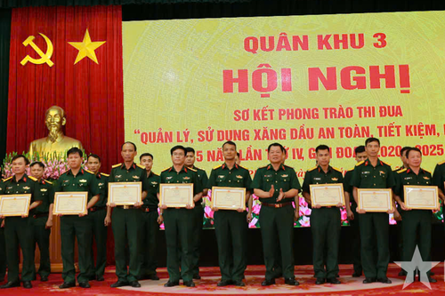 Quân khu 3: Đẩy mạnh thi đua quản lý sử dụng xăng dầu an toàn, tiết kiệm, hiệu quả