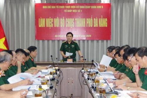 Tập trung thực hiện tốt chủ trương sáp nhập Bộ CHQS Đà Nẵng và Quảng Nam