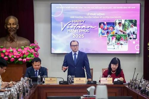 Phát động Giải thưởng truyền thông 'Việt Nam hạnh phúc – Happy Vietnam 2025'