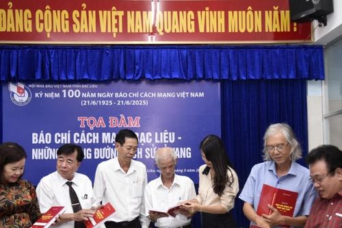 Bạc Liêu: Ra mắt quyển 'Lịch sử Báo chí Đảng bộ tỉnh Bạc Liêu, giai đoạn 1930 - 1925'