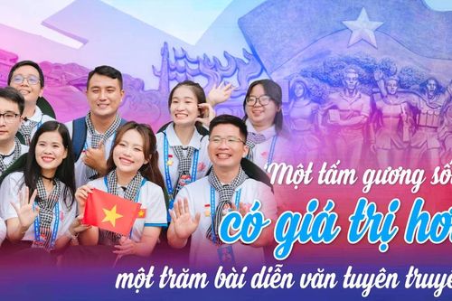 'Một tấm gương sống có giá trị hơn một trăm bài diễn văn tuyên truyền'