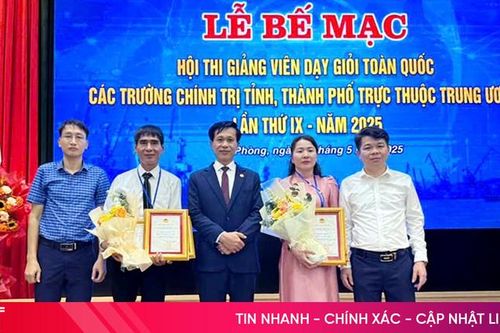 2 giáo viên Hà Tĩnh đạt giảng viên chính trị giỏi cấp toàn quốc