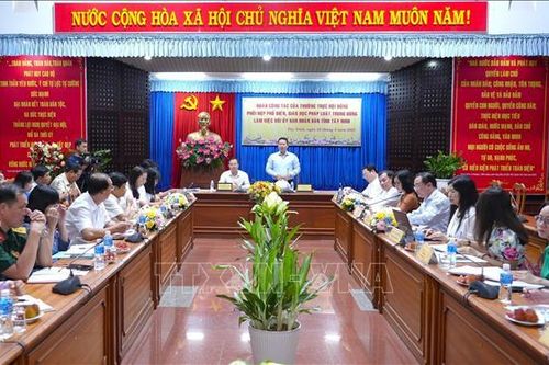 Tạo chuyển biến cơ bản về nhận thức, tuân thủ pháp luật