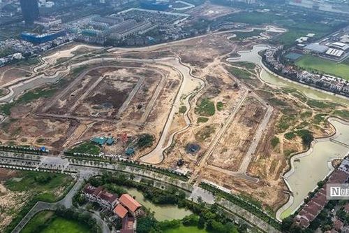 Hà Nội: Hình hài công viên rộng 65ha dần lộ diện