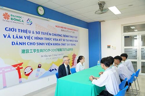 Hơn 20 doanh nghiệp Nhật tham gia Ngày hội việc làm 2025 tại ĐH Đông Á