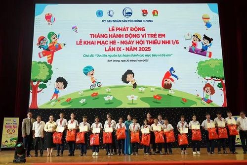 Bình Dương: Phát động Tháng hành động Vì trẻ em 2025