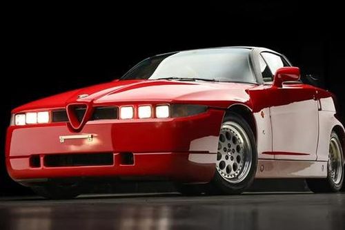 Xế cổ Alfa Romeo SZ có giá cao hơn xe mới