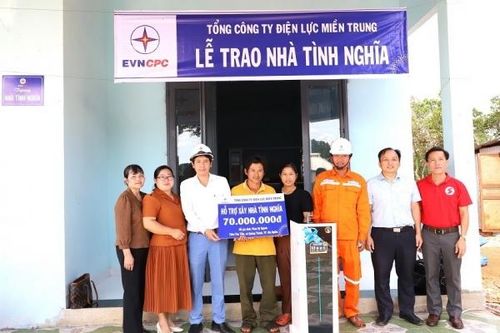 Điện lực Đắk Nông hỗ trợ nhà ở cho hộ nghèo