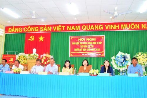 HĐND 3 cấp tiếp xúc cử tri trên địa bàn huyện Châu Thành