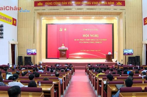 Hội nghị quán triệt, triển khai các văn bản của Trung ương, của tỉnh