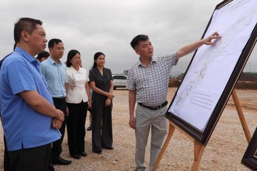 Lãnh đạo UBND tỉnh kiểm tra tình hình thực hiện các khu, cụm công nghiệp tại huyện Hữu Lũng