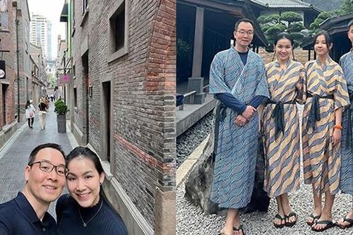 Chiều cao 'khủng' của 2 con Hoa hậu Thùy Lâm, bí quyết nằm ở một chi tiết