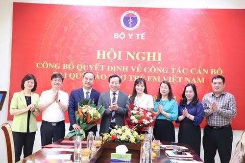 Bộ Y tế công bố các quyết định bổ nhiệm cán bộ tại Quỹ Bảo trợ trẻ em Việt Nam