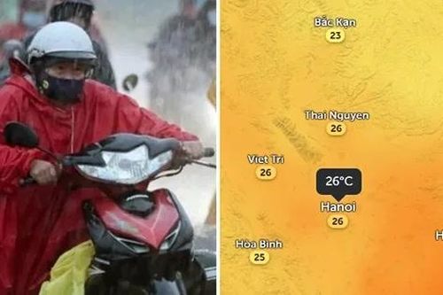 Gió Đông Bắc đang về khiến nhiều nơi mưa to, nhiệt độ Hà Nội sẽ giảm bất ngờ