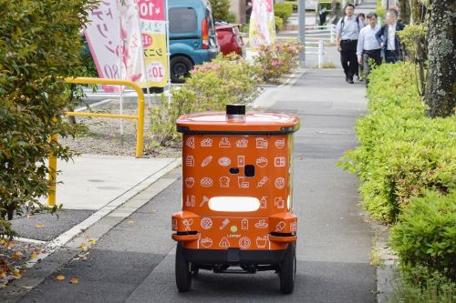 7-Eleven của Nhật Bản thử nghiệm robot giao hàng tự động
