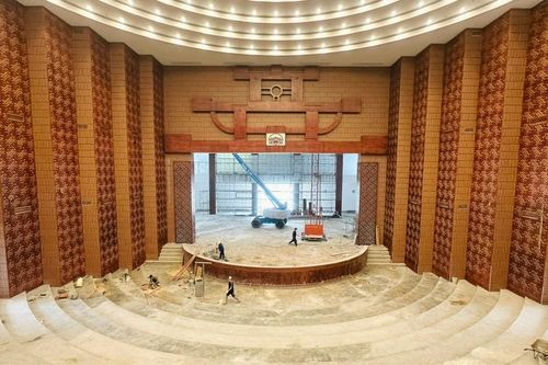 Bên trong Nhà văn hóa nghệ thuật tỉnh Phú Thọ sắp đưa vào sử dụng