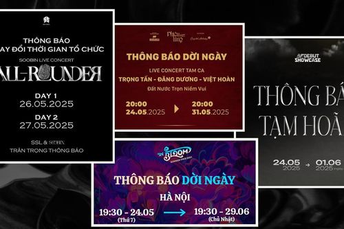Hàng loạt sự kiện văn hóa, giải trí đổi lịch diễn trong thời gian Lễ Quốc tang