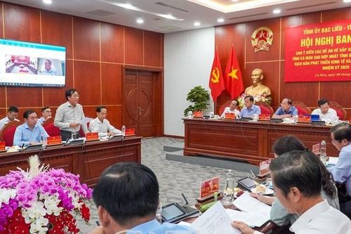 Cà Mau và Bạc Liêu họp Ban chỉ đạo xây dựng đề án hợp nhất