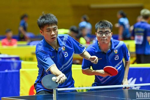Kịch tính đến phút chót, đôi nam Công an nhân dân T&T loại Hải Dương-Long Hải ở vòng 1/8
