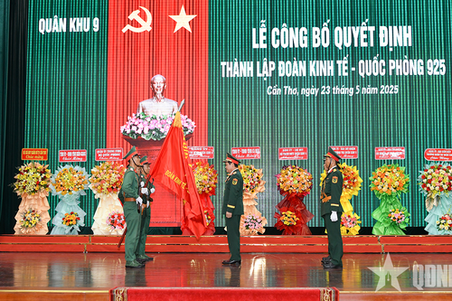 Quân khu 9 công bố Quyết định thành lập Đoàn Kinh tế-Quốc phòng 925