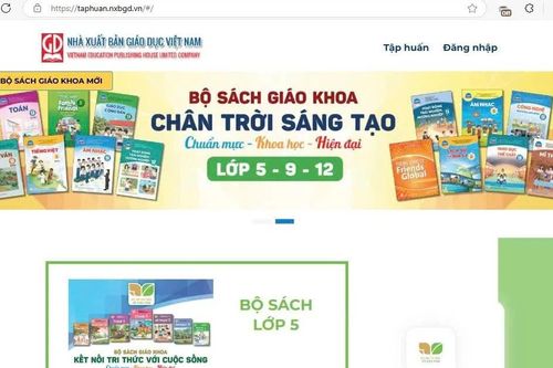 Nhà xuất bản Giáo dục Việt Nam cung cấp SGK điện tử miễn phí