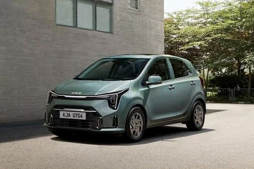 Cận cảnh Kia Morning 2025 vừa ra mắt tại Hàn Quốc, giá từ 260 triệu đồng