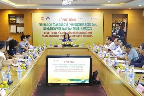 Phát động Giải báo chí Toàn quốc về 'Nông nghiệp, nông dân, nông thôn Việt Nam' lần thứ III