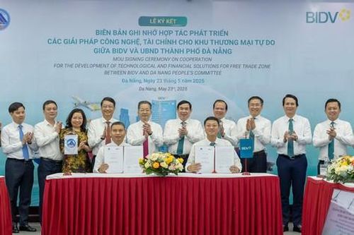 Đà Nẵng hợp tác với BIDV phát triển giải pháp công nghệ tài chính cho khu thương mại tự do