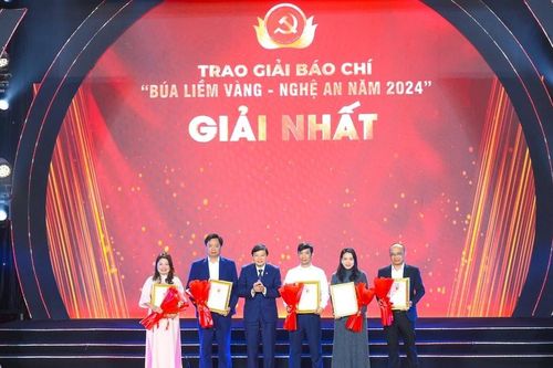 Nhiều điểm mới tại Giải báo chí Búa liềm vàng Nghệ An năm 2025