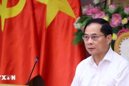 Phó Thủ tướng Bùi Thanh Sơn họp với Bộ Công Thương và Bộ Ngoại giao