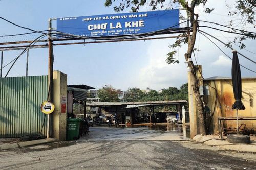 Chủ tịch Hà Nội phê bình quận Hà Đông chậm trễ xử lý vi phạm tại chợ La Khê