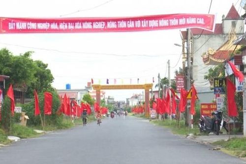 Thái Bình: Thái Thụy đẩy mạnh xây dựng nông thôn mới kiểu mẫu