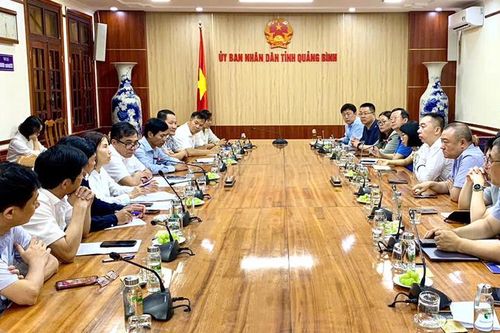 Doanh nghiệp nước ngoài khảo sát đầu tư dự án 2 tỷ USD quy mô 400ha tại Quảng Bình