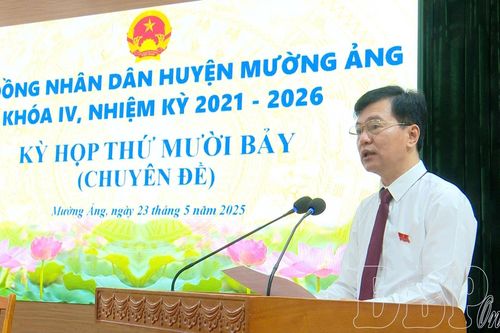 Huyện Mường Ảng điều chỉnh kế hoạch đầu tư công năm 2025