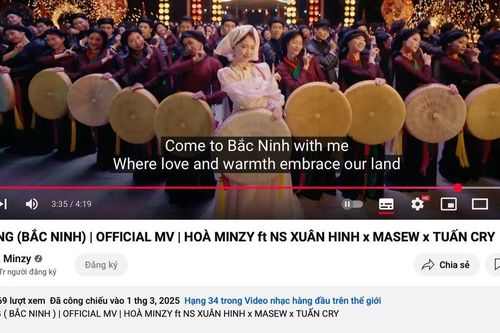 MV 'Bắc Bling' cán mốc 200 triệu lượt xem sau 81 ngày, nhanh nhất trong lịch sử Vpop