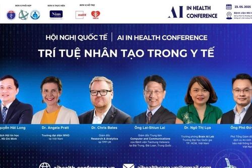 Hội nghị quốc tế đầu tiên về AI trong Y tế vào ngày 23/5/2025