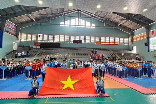 Gần 230 vận động viên tranh tài giải Vô địch Vovinam miền Trung-Tây Nguyên lần thứ 3 năm 2025