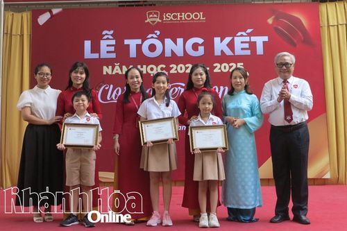 Trường iSchool Nha Trang tổng kết năm học 2024 - 2025 cấp tiểu học