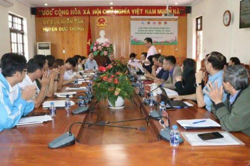 Ngân hàng Chính sách Xã hội Việt Nam khảo sát hoạt động ủy thác tại Đức Trọng