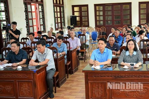 Tuyên truyền thực hiện nếp sống văn minh trong việc cưới, việc tang và lễ hội tại xã Ninh Nhất
