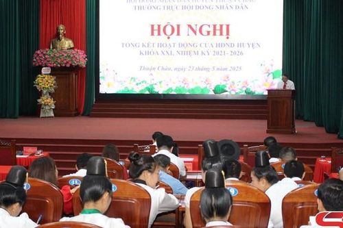 Hội đồng nhân dân huyện Thuận Châu tổng kết hoạt động nhiệm kỳ 2021-2026